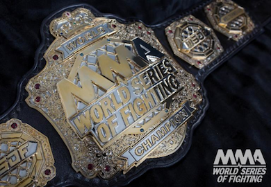 World Series Of Fighting Unveils Their First Championship Belt | BJPenn.com