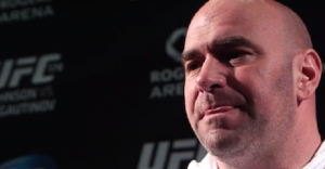 Dana White unhappy