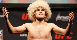 UFC lightweight Khabib Nurmagomedov