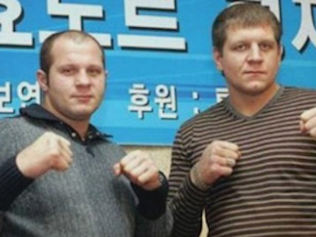 Alexander And Fedor Emelianenko Bring Their Brotherly Beef To The