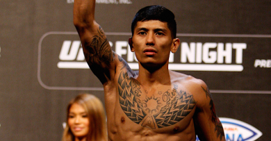 UFC Fight Night 66 Results: Bloodied Delos Reyes Submits Sangcha-an in ...