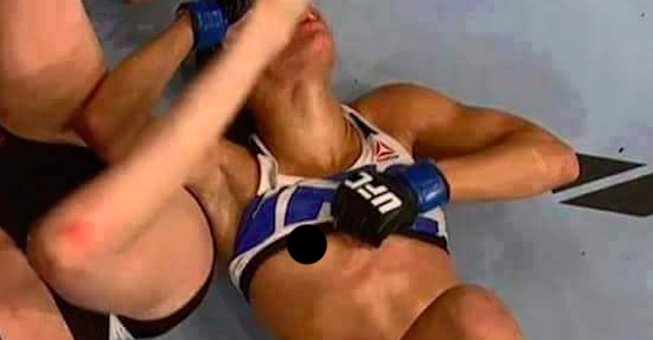 New UFC Reebok Gear to Blame for First In Octagon Nipple Slip? (NSFW)