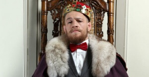 Conor McGregor on throne, Duane Ludwig