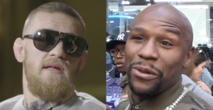 Conor McGregor and Floyd Mayweather