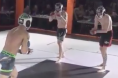 2 vs. 1 mma fight