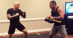 Joe Rogan training