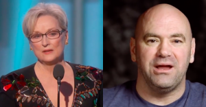 Meryl Streep Dana White