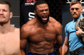 Tyrone Woodley Michael Bisping Conor McGregor matchups