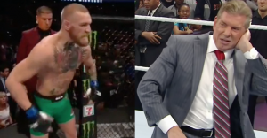 Conor Mcgregor vince mcmahon wwe