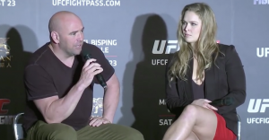 Dana White Ronda Rousey Q&A