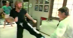 Jean-Claude Van Damme Chuck Norris