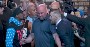 Floyd Mayweather and conor Mcgregor