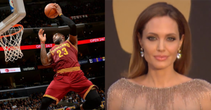 Lebron James Angelina Jolie