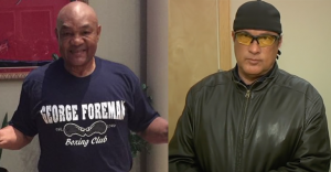 George Foreman Steven Seagal