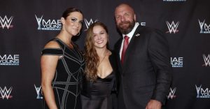 Stephanie McMahon Ronda Rousey Triple H