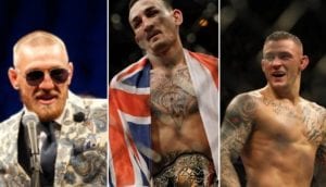 Conor McGregor, Dustin Poirier, Max Holloway