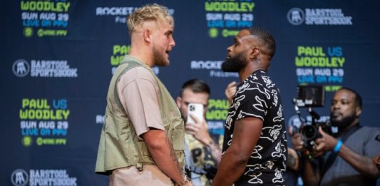 Jake Paul, Tyron Woodley