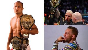 BJ Penn, Charles Oliveira, Conor McGregor, UFC