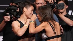 Weili Zhang, Joanna Jedrzejczyk, UFC 275