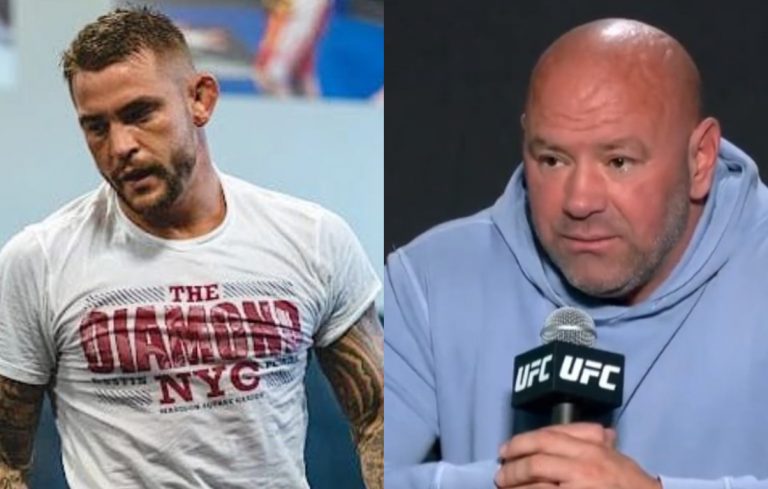 Dustin Poirier Reacts To Dana White Slapping His Wife On Nye You Should Never Put Your Hands 