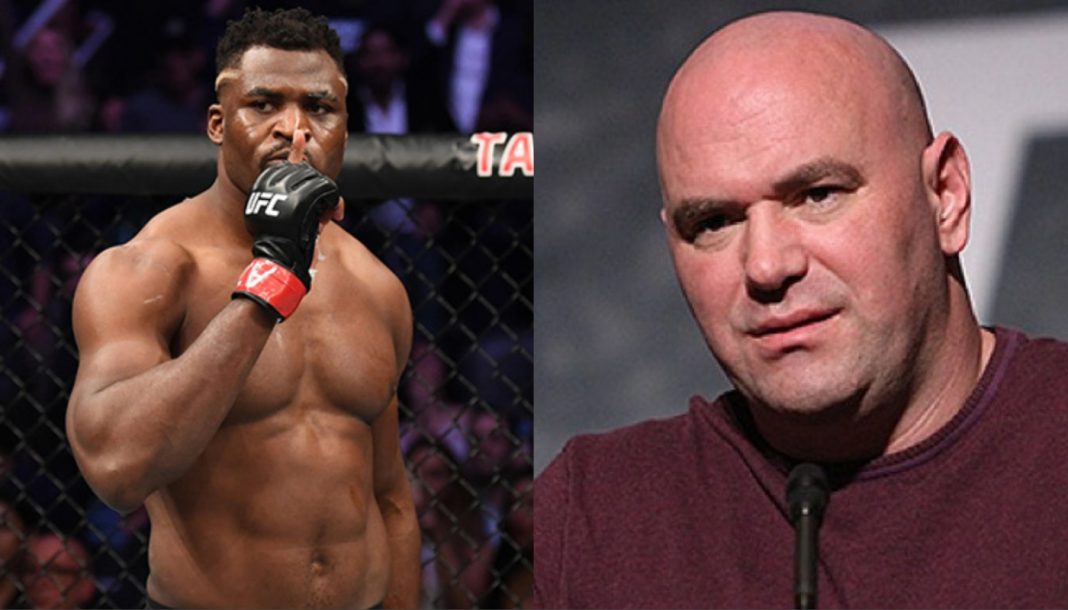 Francis Ngannou Laughs Off Dana White's Comment That He's Scared To 