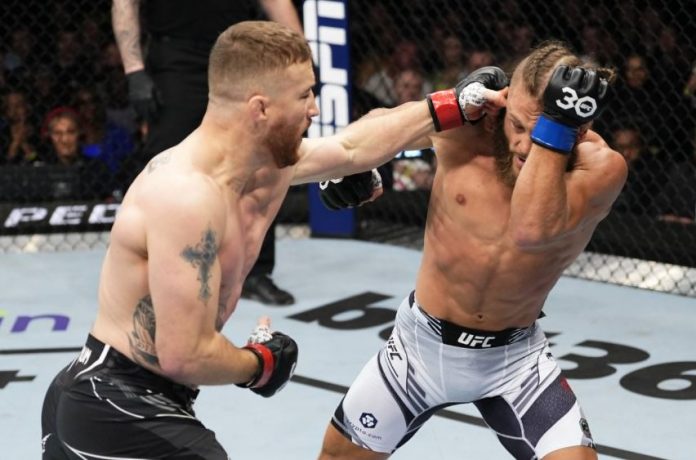 Rafael Fiziev reacts following his majority decision loss to Justin Gaethje  at UFC 286: "This picture was worth it" | BJPenn.com