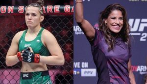 Erin Blanchfield and Julianna Pena.