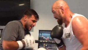 Tommy Fury and Tyson Fury.