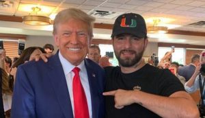 Donald Trump and Jorge Masvidal