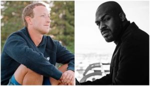 Mark Zuckerberg and Jon Jones