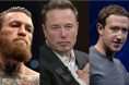 Conor McGregor Elon Musk Mark Zuckerberg