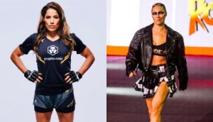 Julianna Pena and Ronda Rousey