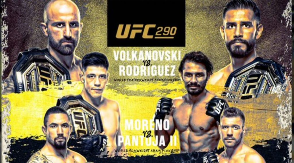 UFC 290 Volkanovski Vs Rodriguez Live Results And Highlights 