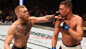 Conor McGregor and Nate Diaz