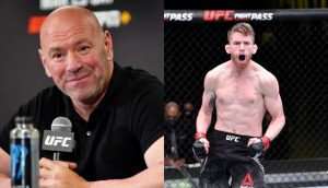 Dana White and Cory Sandhagen