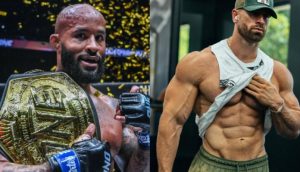 Demetrious Johnson and Bradley Martyn