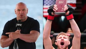 Dana White and Bryce Mitchell