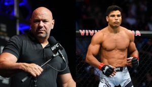 Dana White and Paulo Costa