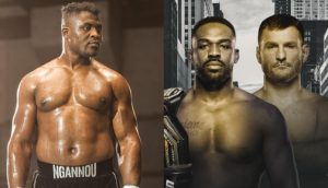 Francis Ngannou and Jon Jones vs. Stipe Miocic