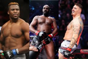 Francis Ngannou Jon Jones Tom Aspinall