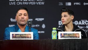 Oscar De La Hoya and Ryan Garcia