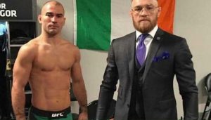 Artem Lobov and Conor McGregor