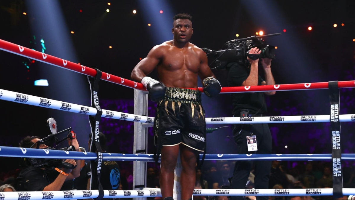 Francis Ngannou releases first statement after booking Anthony Joshua ...