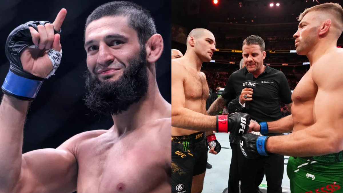 Khamzat Chimaev Believes Sean Strickland Beat Dricus Du Plessis, Calls ...