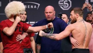 Conor McGregor, Khabib Nurmagomedov, Dana White