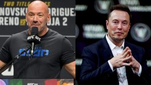 Dana White and Elon Musk