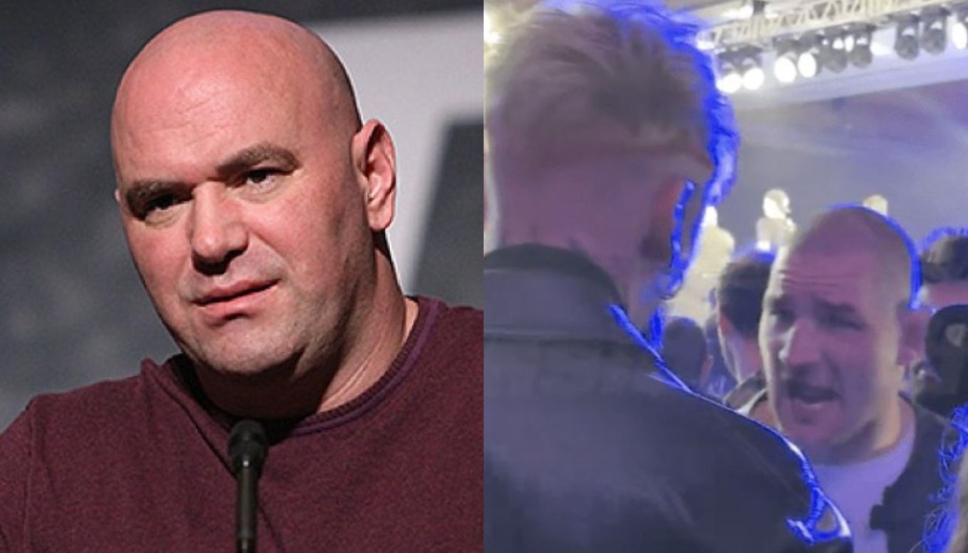 Ufc Ceo Dana White Reacts To Altercation Between Sean Strickland And Machine Gun Kelly Its