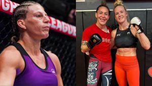 Kayla Harrison, Cris Cyborg and Holly Holm