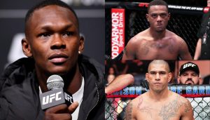 Israel Adesanya, Jamahal Hill, Alex Pereira