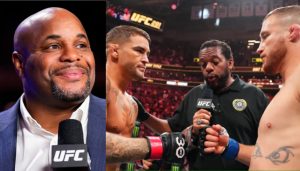 Daniel Cormier, Dustin Poirier, Justin Gaethje